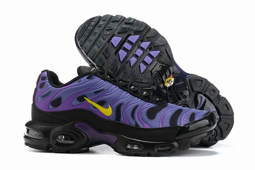 Nike Air Max Plus Tn Men's Running Shoes Purple Black Yellow-42